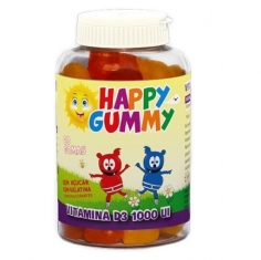 Happy Gummy Vitamina D3 1000 UI 60 gomas
